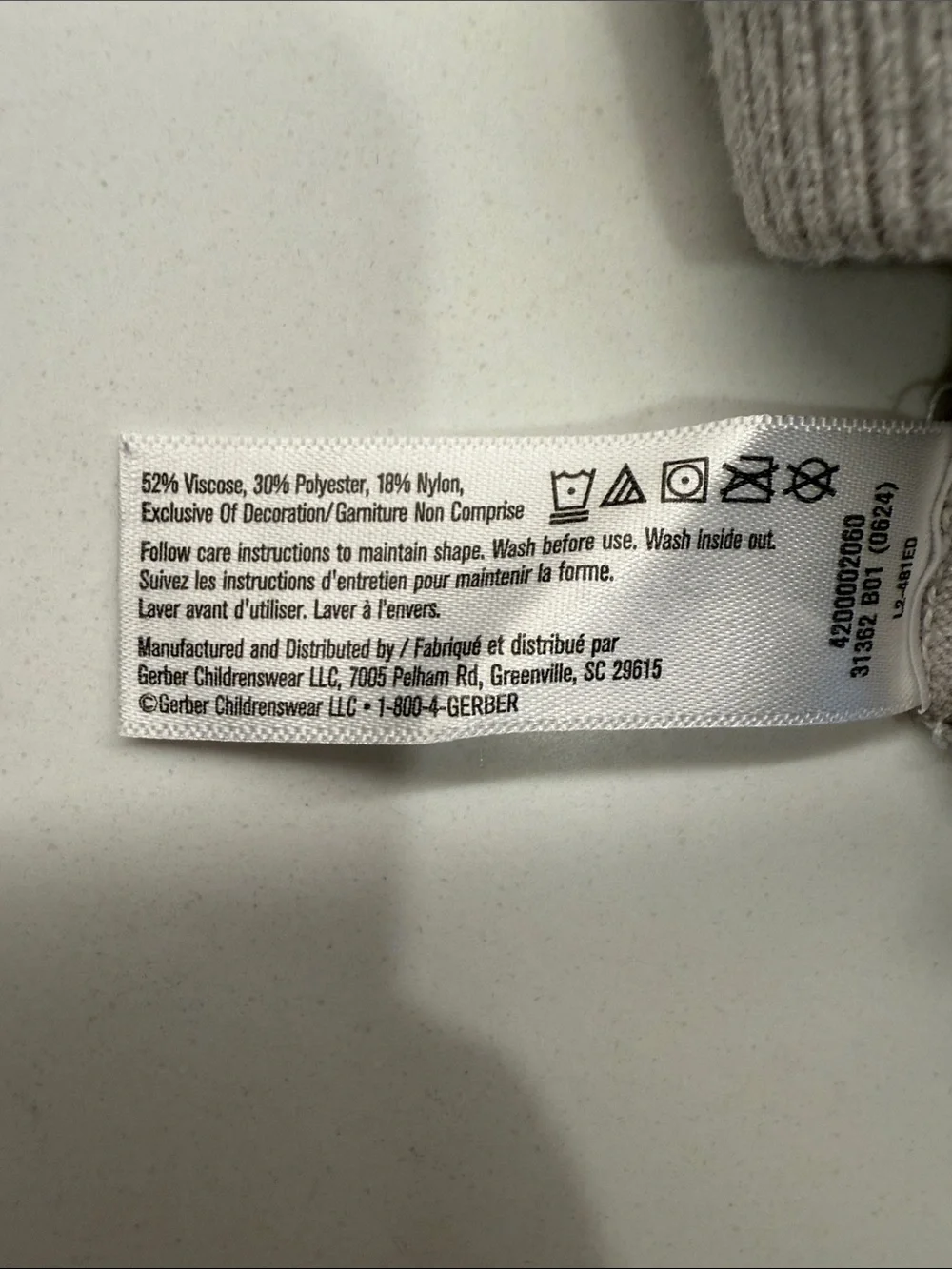 Modern Moments by Gerber Cozy Knit Hoodie & Jogger Set - Light Gray 12 mo